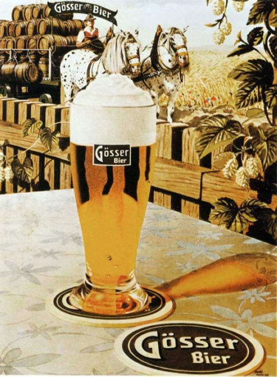 Как раньше рекламировали пиво