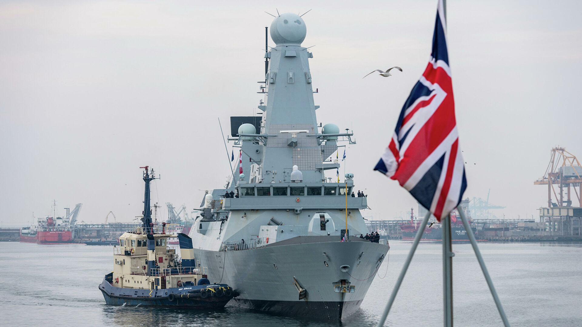 Корабль Королевских ВМС Великобритании HMS Duncan - РИА Новости, 1920, 20.10.2021