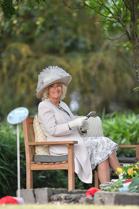 Герцогиня Камилла представила новую открытку со своим участием Герцогиня Камилла представила новую открытку со своим участием Монархи,Британские монархи