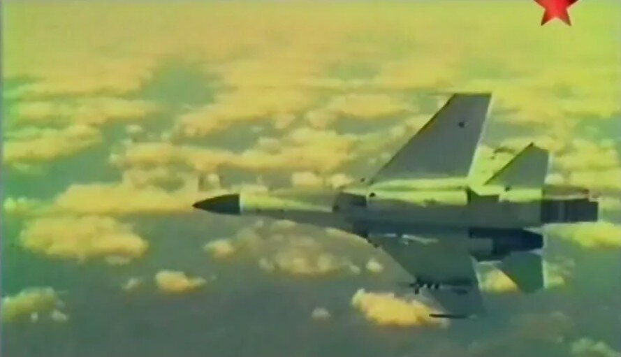 Су-27ЛЛ-ПС: испытательный полёт с плоским соплом. 
