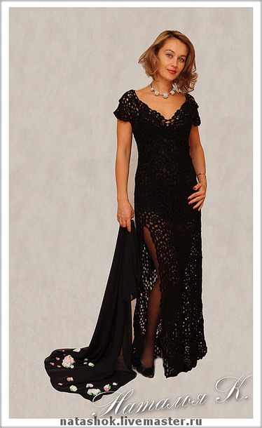 Вязаное платье Вязаное платье