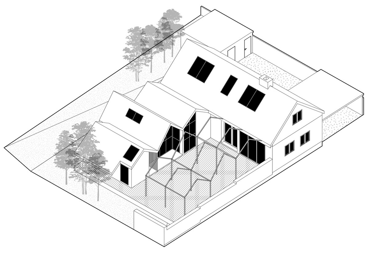 Расширение и ремонт семейного дома в Дании