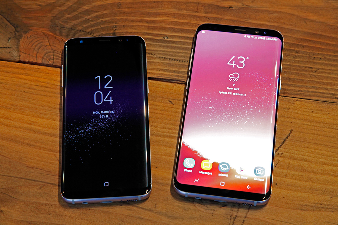 Корейский Samsung представил новые  Galaxy S8 и S8+