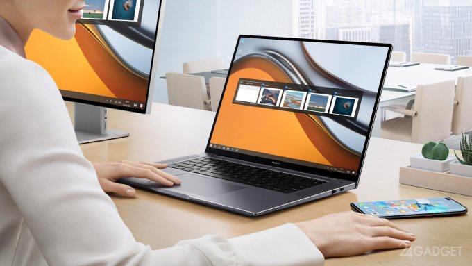 Ноутбуки HUAWEI MateBook 16 поступают в продажу в России