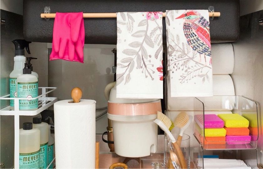 Как организовать пространство под мойкой – 7 недорогих и рабочих идей идеи для дома,полезные советы