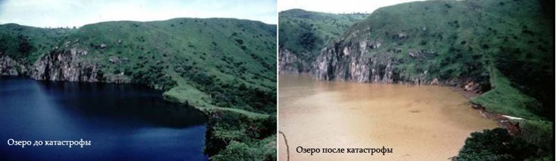 "И обратятся воды ее в кровь.": Тайна озера Ньос 1986 год, Ньос, камерун, трагедия