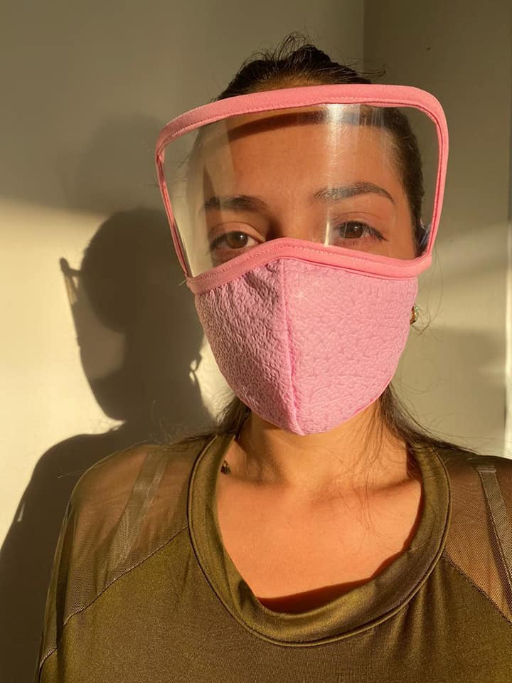 Выкройка медицинской маски с пластиковой защитой глаз DIY защитная маска,коронаввирус,полезные советы