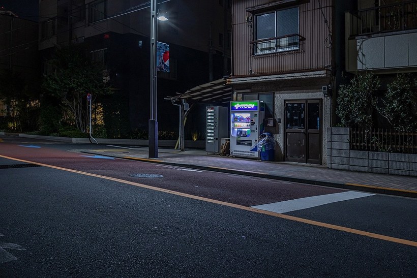 Фотограф запечатлел удивительно тихий ночной Токио Азия,Путешествия,фото