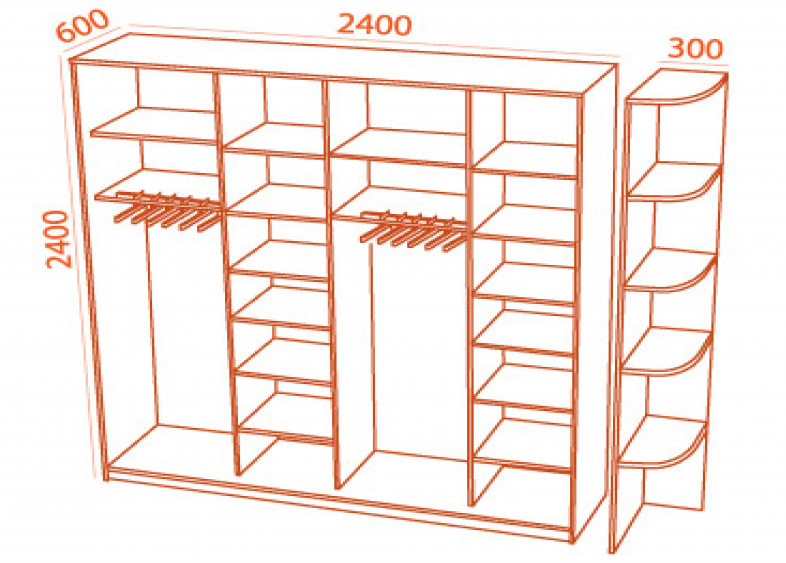 Шкаф купе чертеж. Шкаф купе 3000х2500х600 чертежи. Шкаф купе 2000х2400х600 чертеж. Высота встроенных шкафов-купе.