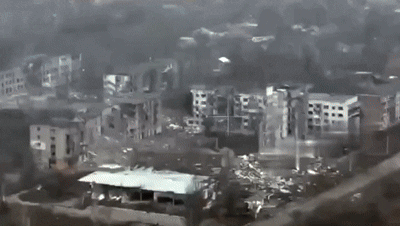 Объёмно-детонирующая авиационная бомба. Покровско-Мирноградская агломерация. Видео: Alex Parker Returns