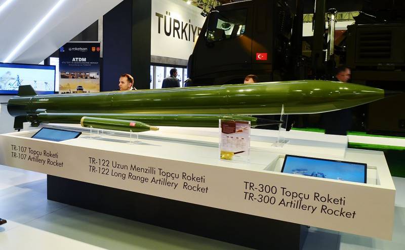 Унифицированная линейка РСЗО Roketsan MBRL из Турции Унифицированная линейка РСЗО Roketsan MBRL из Турции оружие