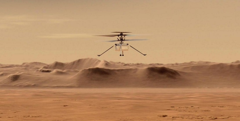 Вошел в штопор: полет вертолета NASA на Марсе едва не стал последним (ВИДЕО)