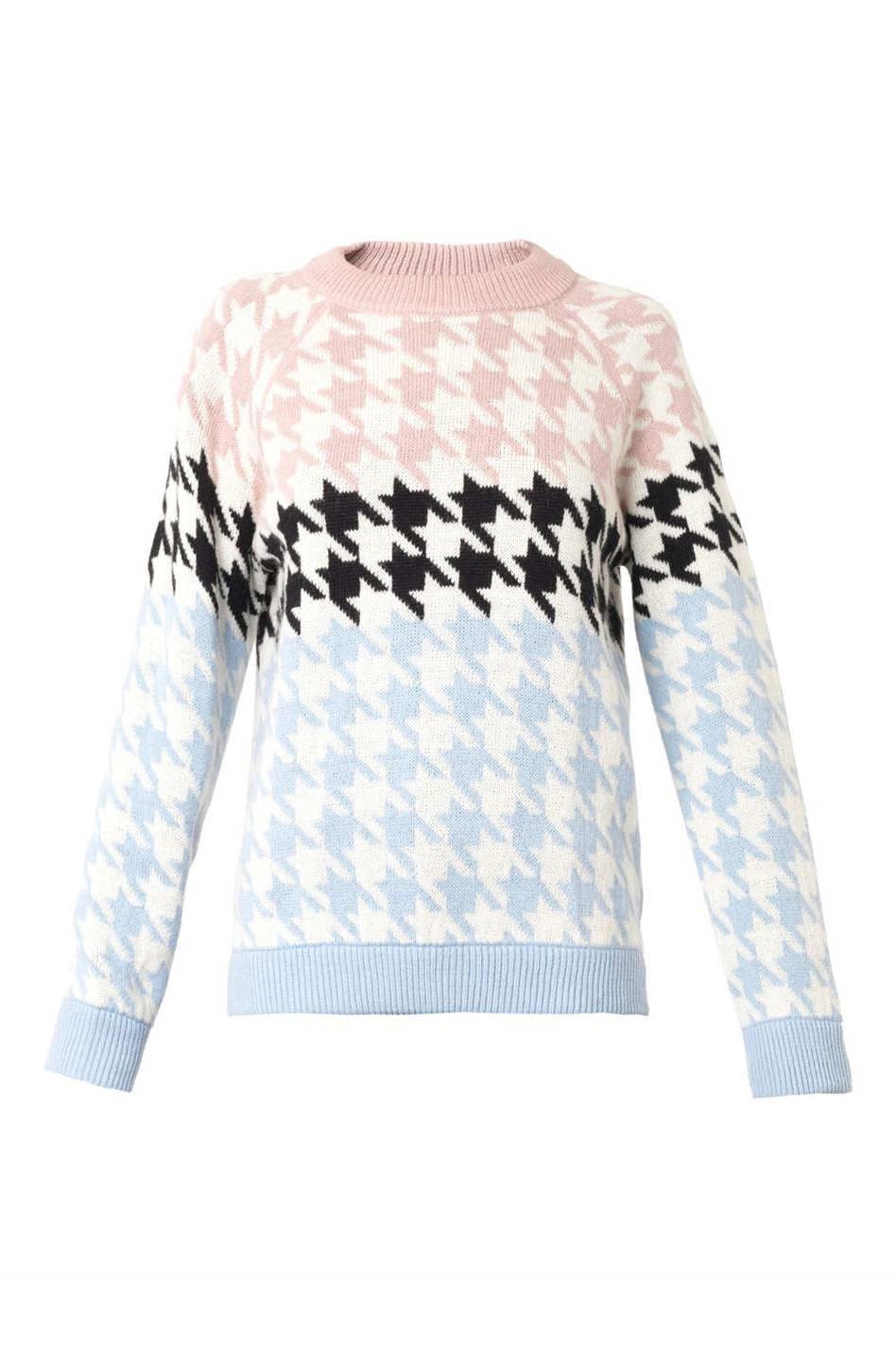 Узор «Гусиные лапки» в технике ленивого жаккарда: в стиле Коко Узор «Гусиные лапки» в технике ленивого жаккарда: в стиле Коко идеи,одежда,рукодельнице на заметку,своими руками,узор гусиные лапки