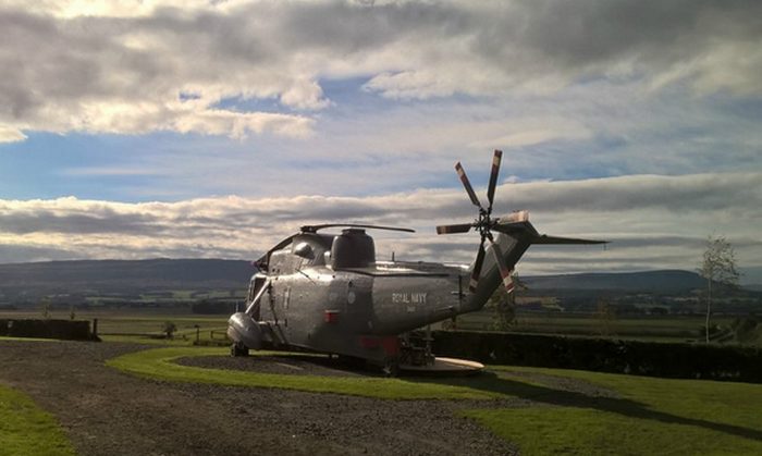 Последняя миссия «Отель», вертолета ZA127 Sea King.