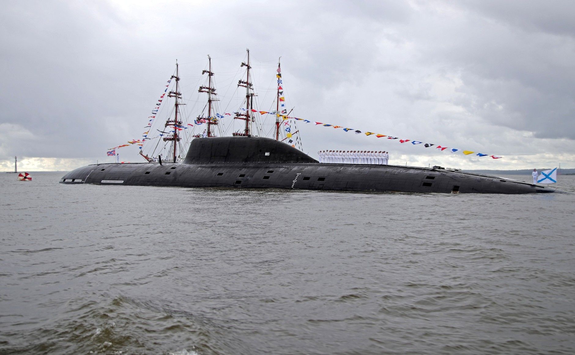 Субмарину «Дмитрий Донской» вывели из боевого состава ВМФ РФ