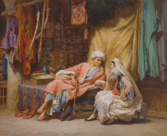 картина художника Фредерика Артура Бриджмена (Frederick Arthur Bridgman) – 29 художник Фредерик Артур Бриджмен (Frederick Arthur Bridgman) картины – 29