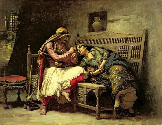 картина художника Фредерика Артура Бриджмена (Frederick Arthur Bridgman) – 31 художник Фредерик Артур Бриджмен (Frederick Arthur Bridgman) картины – 31