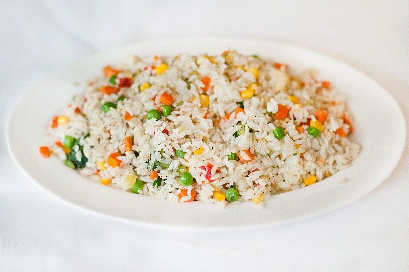 как сделать рис с овощами