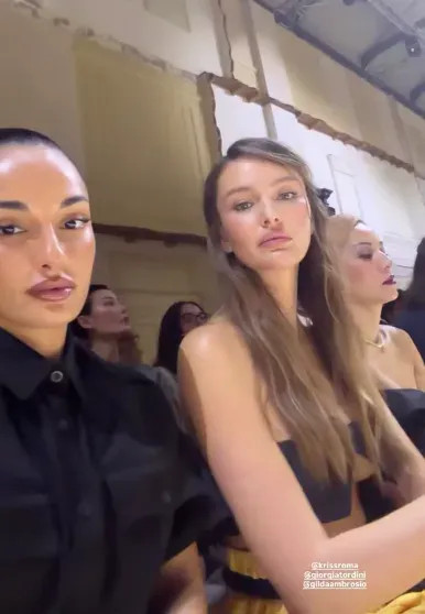 Неделя моды в Милане: Белла Хадид, Елена Перминова 