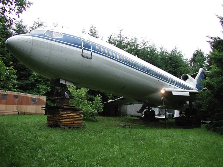 Жилой дом из Boeing 727