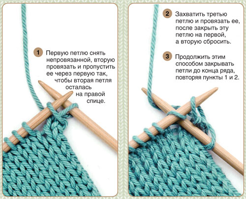 ПОПРОБУЙТЕ! Как легко и просто закрыть петли спицами. Очень красивое и простое закрытие петель.