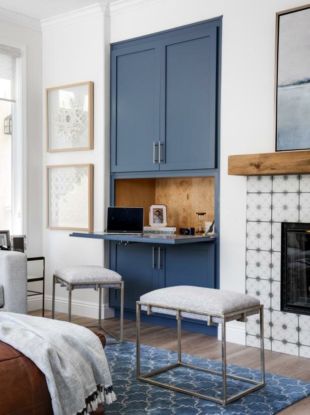10 умных идей расположения домашнего офиса в маленькой квартире для дома и дачи,идеи и вдохновение,интерьер