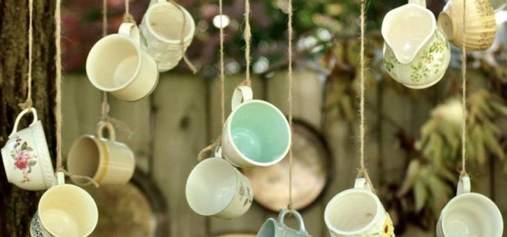 Семь креативных и практичных идей декора из старых чашек Семь креативных и практичных идей декора из старых чашек из чашек