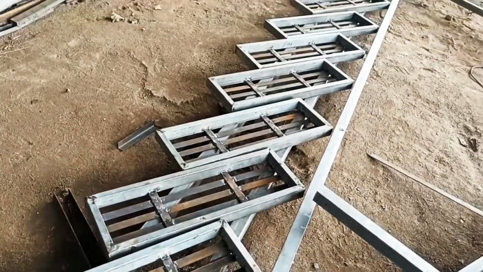 Как сделать боковую складную лестницу для дома и дачи,мастер-класс