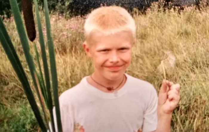 Никита Ефремов в детстве. / Фото: 7days.ru