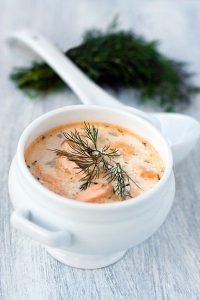 Фото к рецепту: Kalakeitto финский рыбный суп