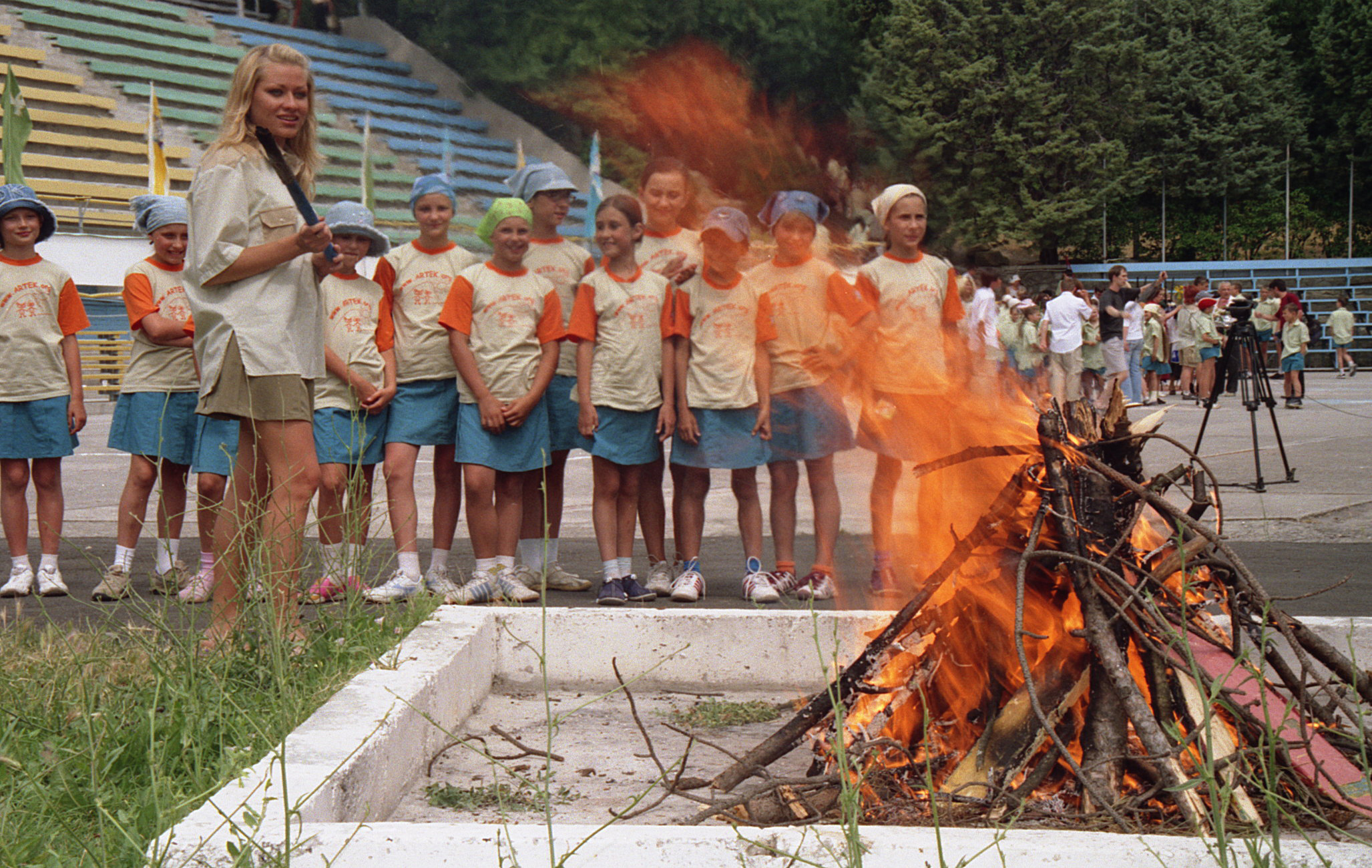 Около 50 юных запорожцев поехали в детский лагерь в Подмосковье