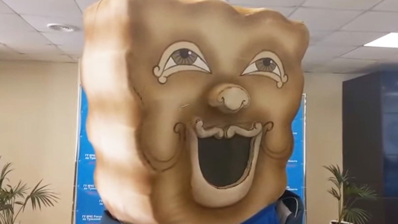 В Тульском МЧС ответили на претензии к ростовой кукле пряника