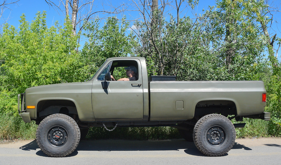 Дрожь земли. Армейский Chevrolet K-30 с шестилитровым дизелем Chevrolet K-30