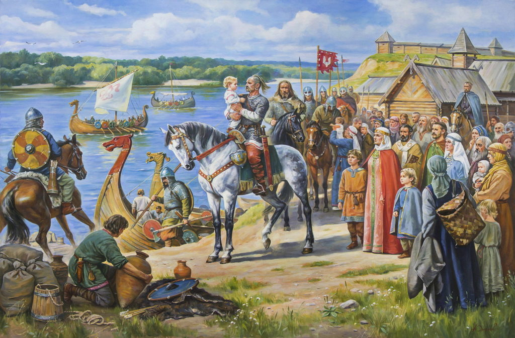 Основание Киева на Днепре