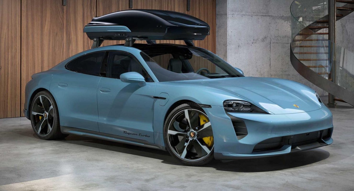 Porsche выпустила багажник на крышу для очень быстрой езды