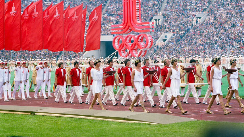 Как открывали Летние Олимпийские игры в Москве в 1980-м? (ФОТО)