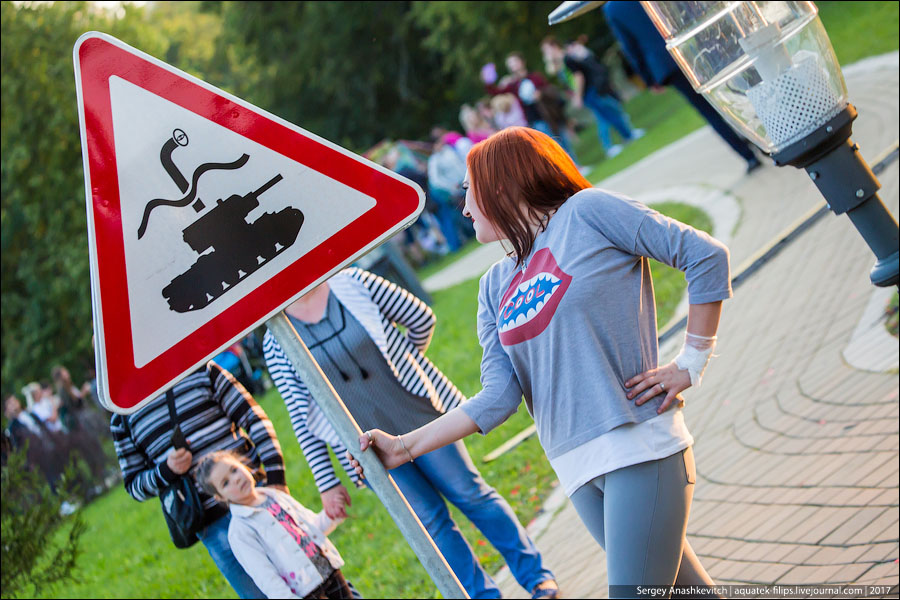 День танкиста в Минске