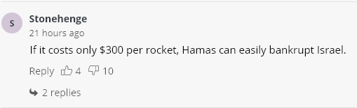 The Jerusalem Post: даже сбитые ракеты ХАМАС наносят Израилю многомиллионный вред