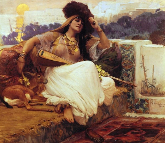 картина художника Фредерика Артура Бриджмена (Frederick Arthur Bridgman) – 39 художник Фредерик Артур Бриджмен (Frederick Arthur Bridgman) картины – 39
