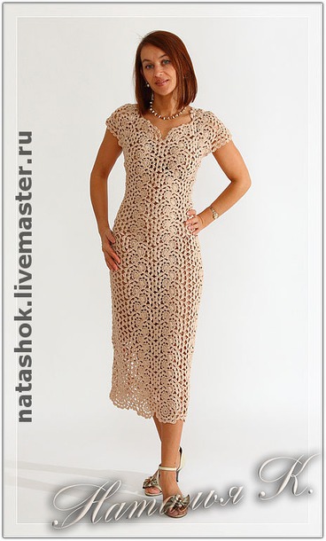 Вязаное платье Вязаное платье