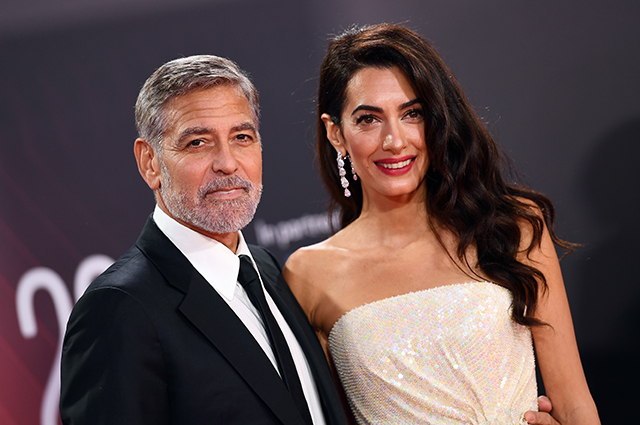 Джордж и Амаль Клуни посетили премьеру фильма The Tender Bar в Лондоне Звездные пары