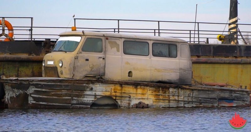 Знаменитая "лодка-буханка" из Астраханской области автосамоделки