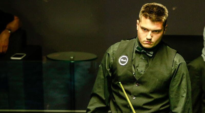 Жюльен Леклерк вышел в 1/16 финала UK Championship 2025 (фото: WST)