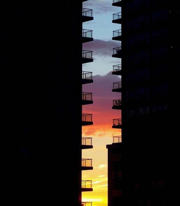 Фото идеального заката. | Фото: Pinterest.