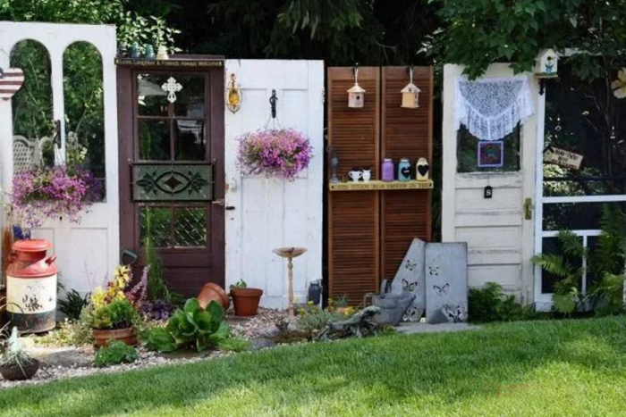 13 способ украсить забор подручными средствами без лишних затрат декор,для дома и дачи,идеи и вдохновение