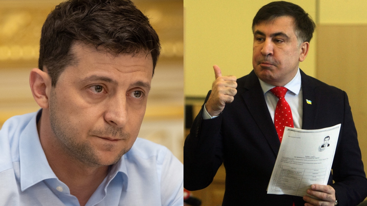Владимир Зеленский обещает вернуть Михаила Саакашвили на Украину