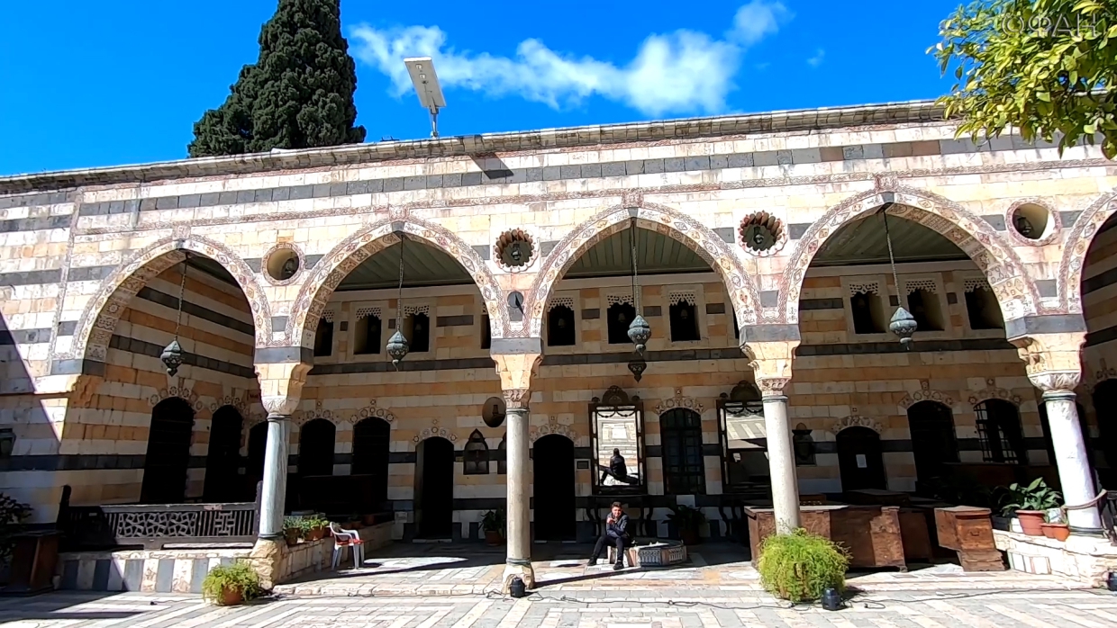 Уголок спокойствия в Старом городе Дамаска: репортаж ФАН из дворца Азема