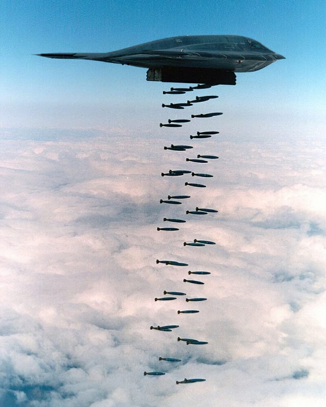    Скоро бомбы вновь полетят на Иран. (Фото военно-воздушных сил США).