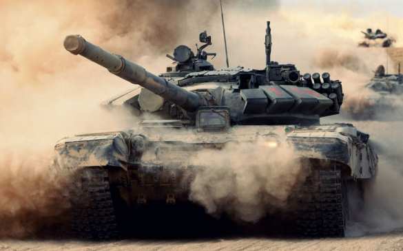 Наступление на cватовском направлении: кадры атаки танков «Отважных» (ВИДЕО) | Русская весна