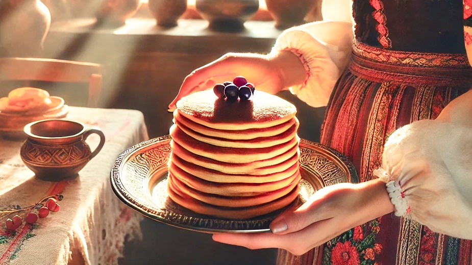Блины на Масленицу